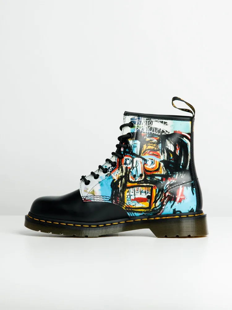 MENS DR MARTENS 1460 BASQUIAT BACKHAND BOOT - CLEARANCE