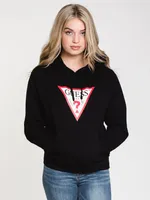 GUESS CLASSIC TRIANGLE LOGO HOODIE - CLEARANCE