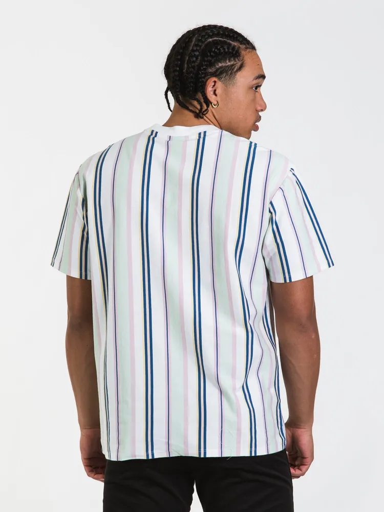 GUESS ORGINIALS GIBSON SHORT SLEEVE STRIPE TEE - CLEARANCE