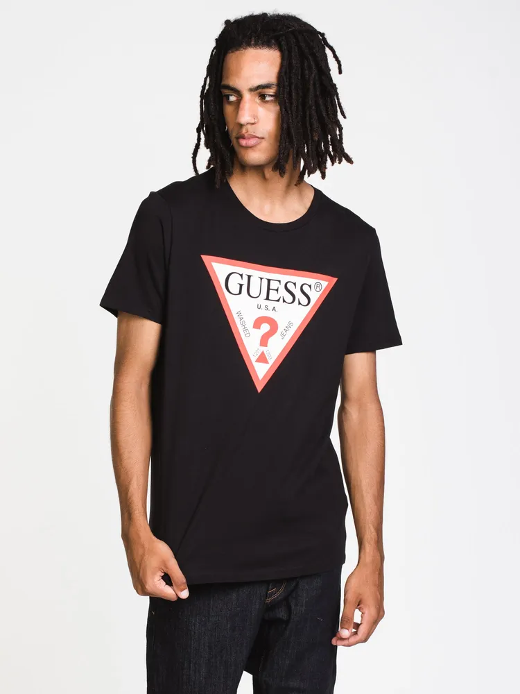 GUESS CLASSIC TRIANGLE LOGO T - CLEARANCE