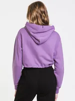 GUESS SELENA CROP HOODIE