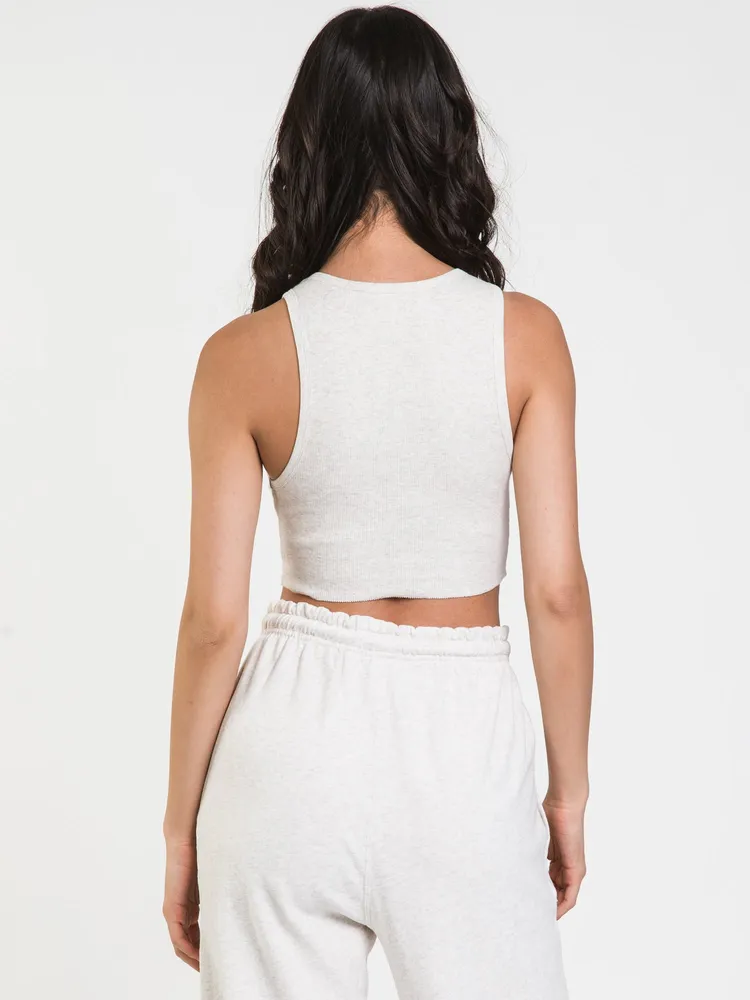 HARLOW HIGH NECK Tank Top - CLEARANCE