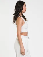 HARLOW HIGH NECK Tank Top - CLEARANCE