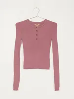 WOMENS CICI HENLEY - CLEARANCE