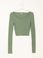 HARLOW TESS POINTELLE LONG SLEEVE