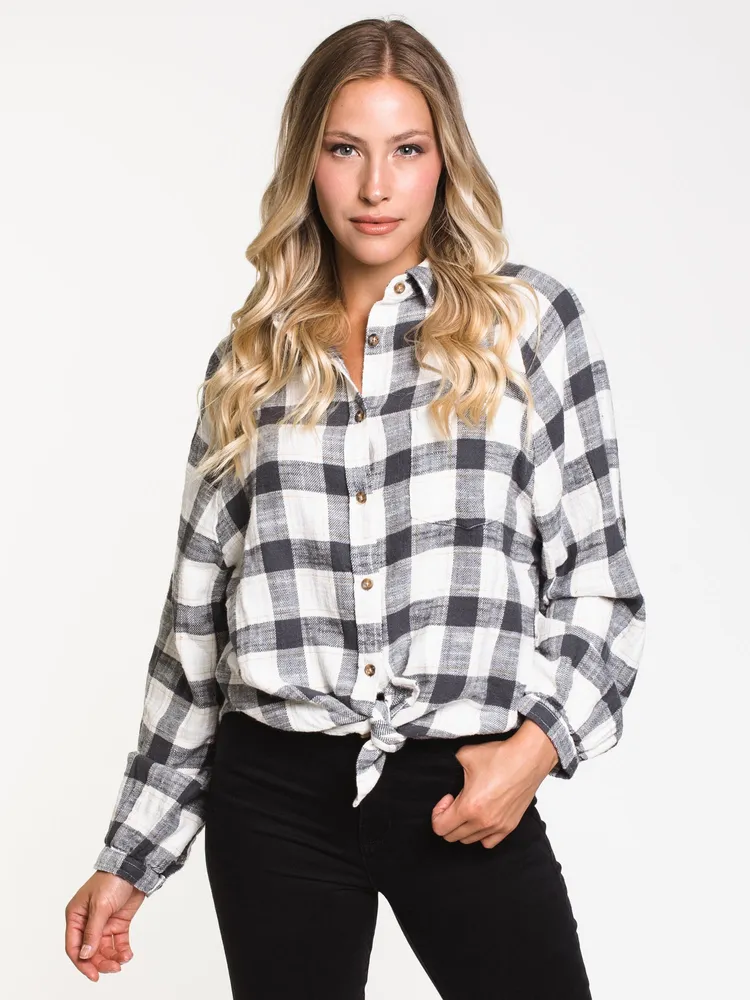 WOMENS KENDALL OVERSIZED FLANEL