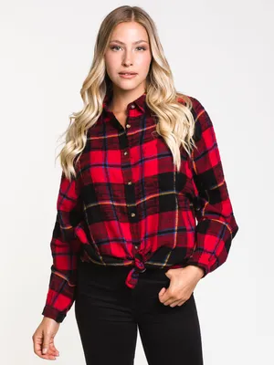 WOMENS KENDALL OVERSIZED FLANEL