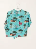 HARLOW CAMP TIE UP SHIRT