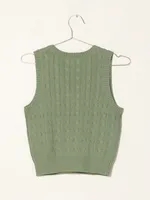 HARLOW HALLE CABLE VEST