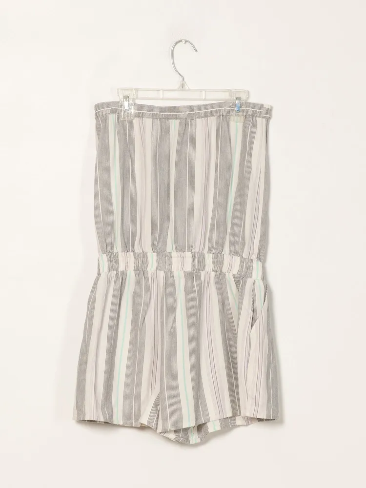 HARLOW SALLY STRIPE TUBE ROMPER - CLEARANCE