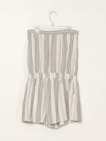 HARLOW SALLY STRIPE TUBE ROMPER - CLEARANCE