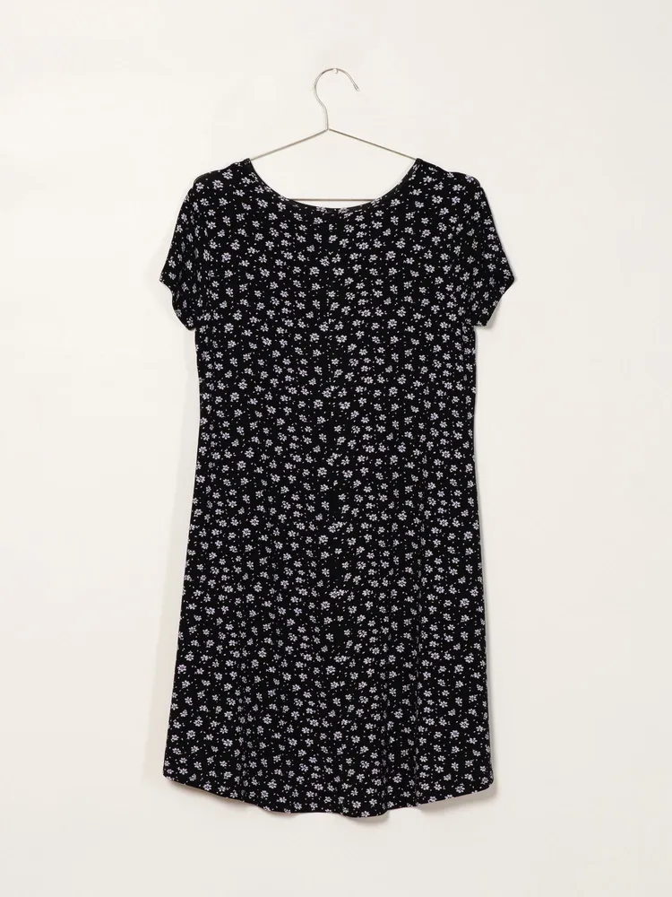 HARLOW LEIGH PRINTED TEE DRESS - CLEARANCE