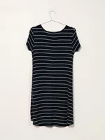 HARLOW LEIGH STRIPE TEE DRESS