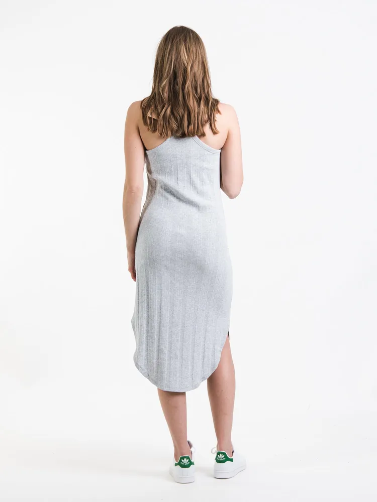 HARLOW VARIEGATED MELANGE TANK DRESS - CLEARANCE