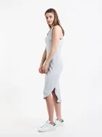 HARLOW VARIEGATED MELANGE TANK DRESS - CLEARANCE