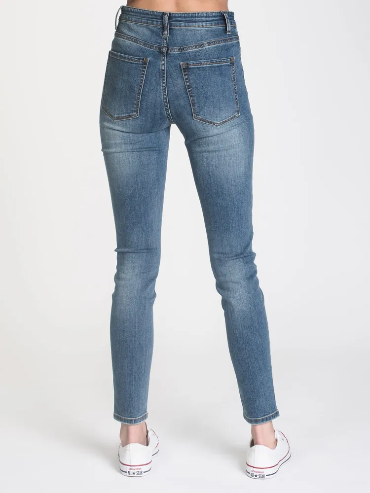 WOMENS HI-RISE SKINNY DENIM