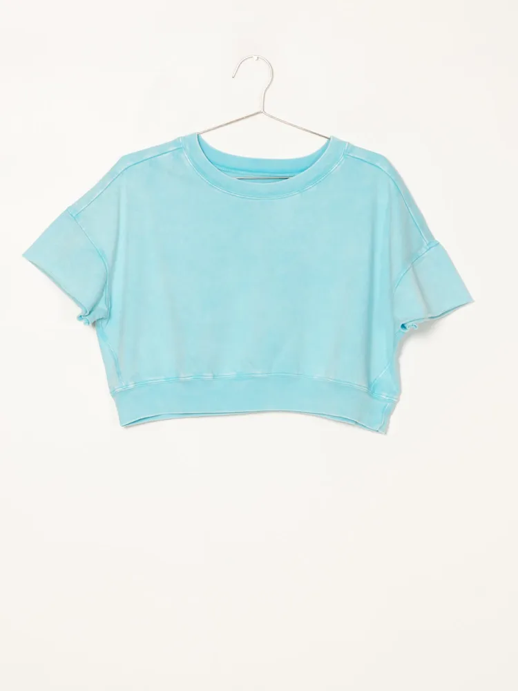 HARLOW GARMENT WASHED TEE