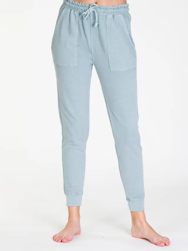 Cotton Fleece High-Rise Jogger Pants