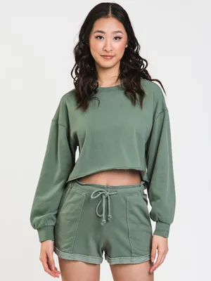 HARLOW GISELLE CROPPED CREW