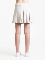 HARLOW MOLLY PLEATED SOLID SKIRT - CLEARANCE