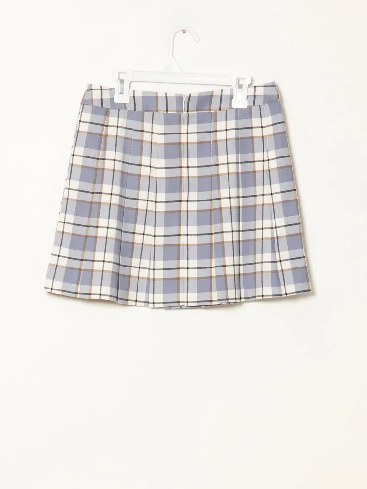 HARLOW MOLLY PLEATED PLAID SKIRT - CLEARANCE