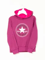 CONVERSE YOUTH GIRLS SOLAR HOODIE - CLEARANCE