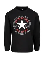 KIDS CONVERSE CHUCK PATCH LONG SLEEVE TEE