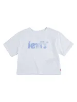 YOUTH GIRLS LEVIS MEET & GREET ROLLED CUFF TEE - CLEARANCE