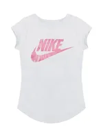 KIDS NIKE FUTURA SHORT SLEEVE EV TEE