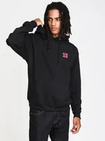 23 EMBROIDERED HOODIE - BLACK CLEARANCE