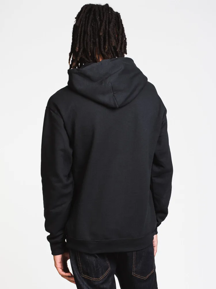 23 EMBROIDERED HOODIE - BLACK CLEARANCE