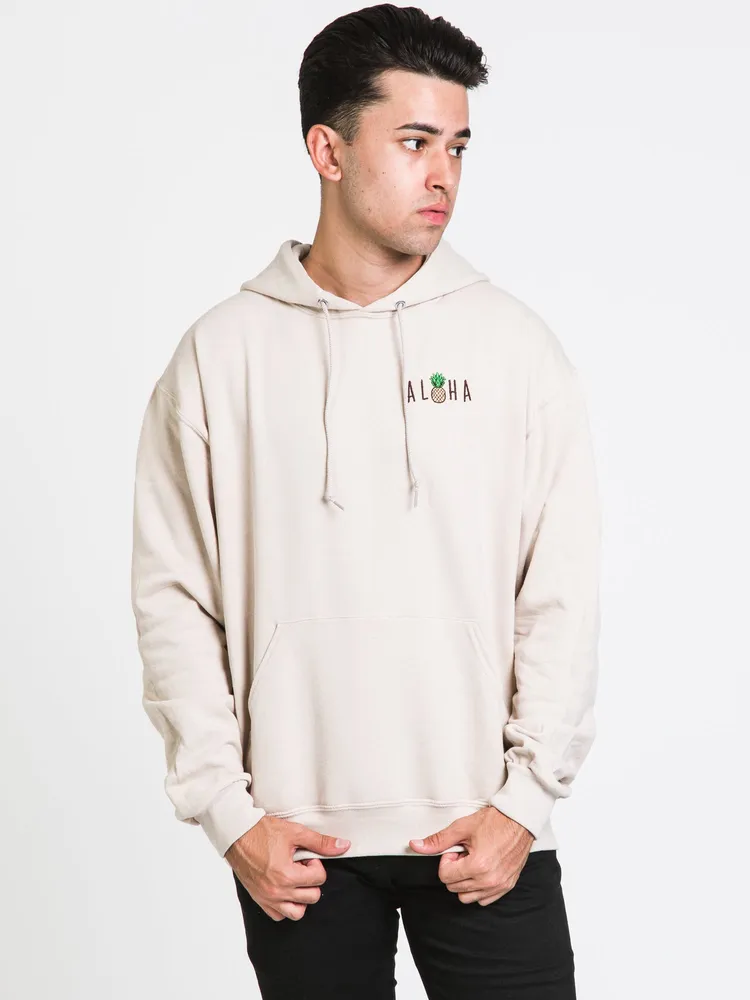 HOTLINE APPAREL ALOHA EMBROIDERED HOODIE