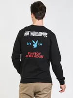 HUF BRIGHT LIGHTS LONG SLEEVE TEE - CLEARANCE