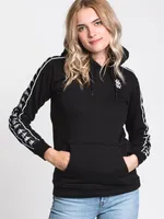 WOMENS BANDA BUBY PULL OVER HOODIE- BLACK - CLEARANCE