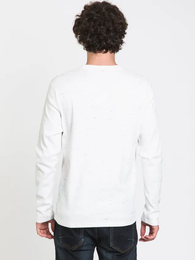 Boathouse KOLBY LONG SLEEVE TEXTURE TEE - CLEARANCE