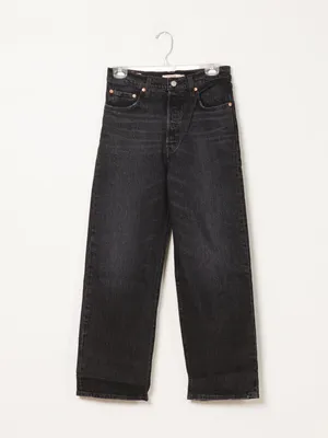 LEVIS RIBCAGE STRAIGHT ANKLE JEAN - CLEARANCE