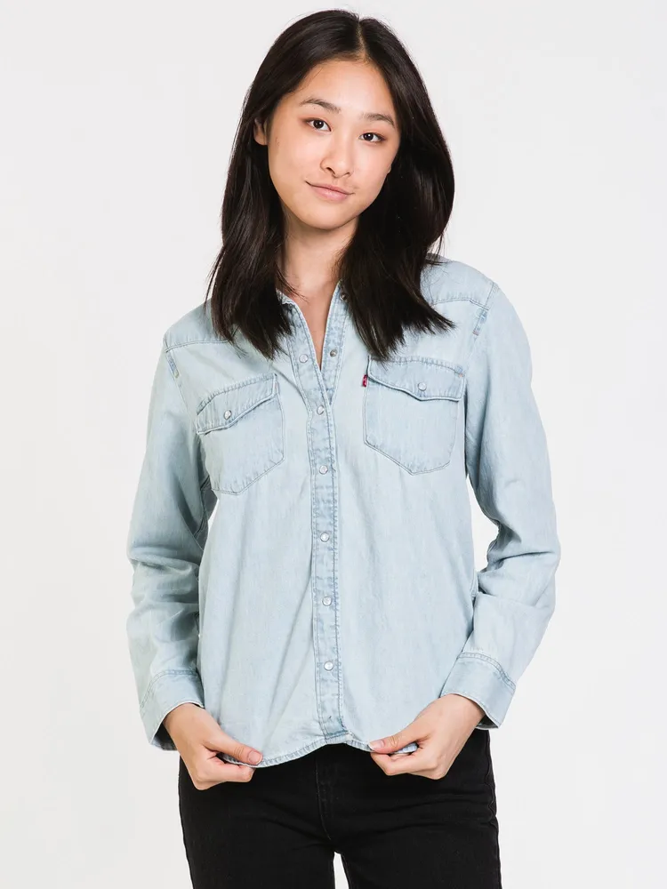 Ultimate Western Denim Shirt - Light Wash