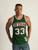 Boathouse MITCHELL & NESS NBA BUCKS KAREEM ABDUL-JABBAR JERSEY