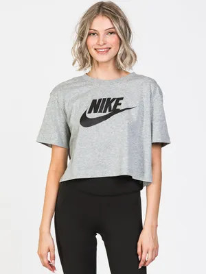 NIKE ESSENTIALS CROP ICON T-SHIRT - CLEARANCE
