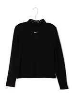 NIKE ESSENTIALS LONG SLEEVE MOCK - CLEARANCE