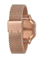 NIXON SIREN MILANESE - ALL ROSE GOLD - CLEARANCE