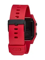 NIXON STAPLE - RED - CLEARANCE