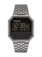 NIXON RE-RUN - ALL GUNMETAL - CLEARANCE