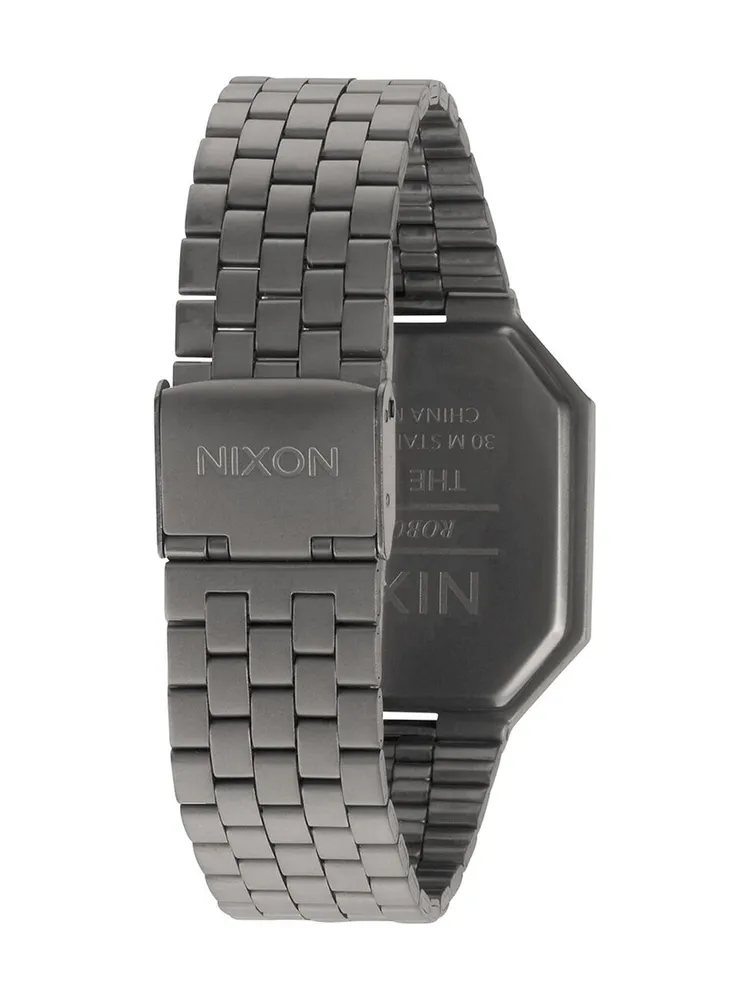 NIXON RE-RUN - ALL GUNMETAL - CLEARANCE