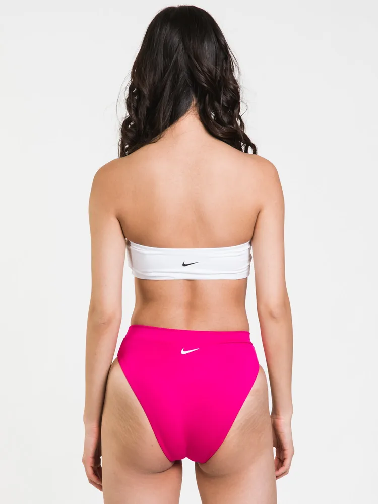 NIKE MULTI LOGO BANDEAU BIKINI TOP - CLEARANCE