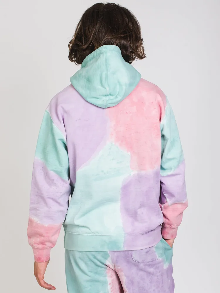 OBEY SUSTAINABLE TIE DYE FLEECE - CLEARANCE