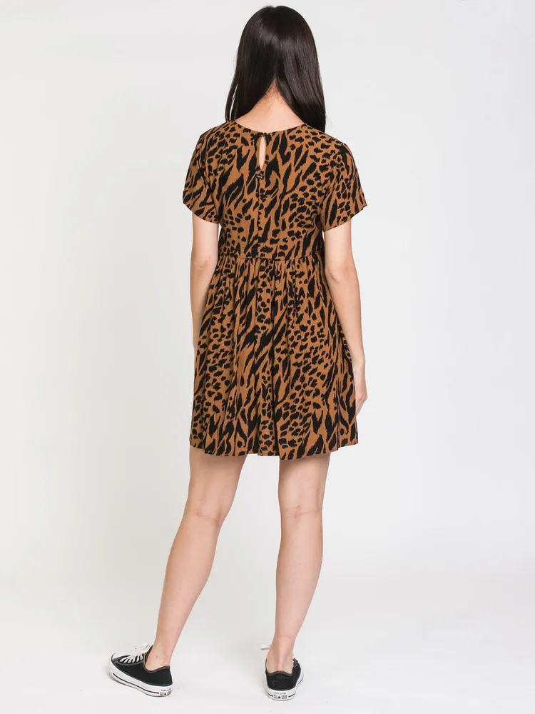 OBEY IGGY SHORT SLEEVE DRESS - CLEARANCE