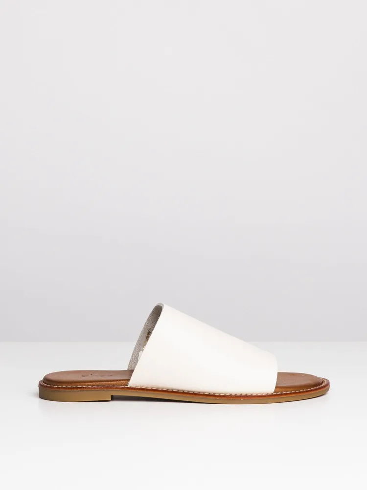 WOMENS OKER PINAR LEATHER SLIDE SANDAL