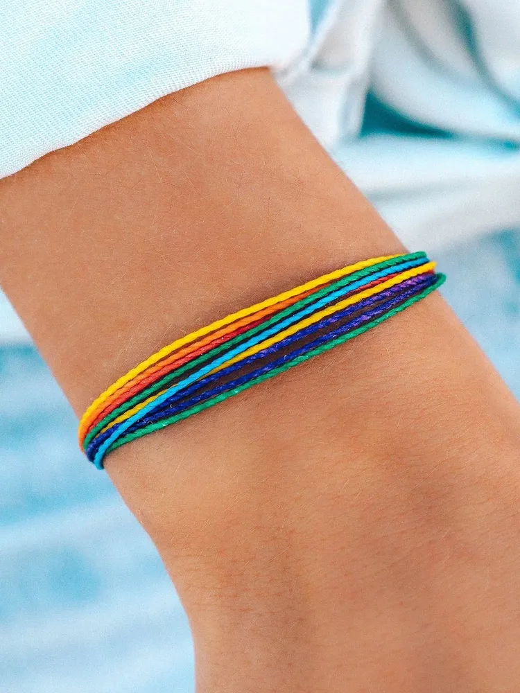 PURA VIDA CHARITY BRACELET PRIDE