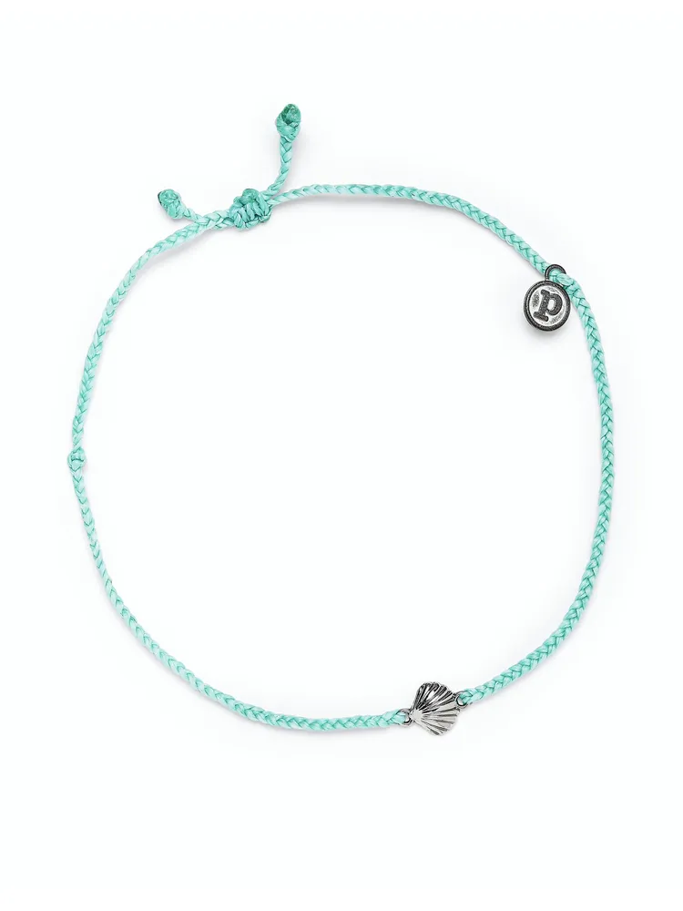 PURA VIDA SCALLOP CHARM ANKLET